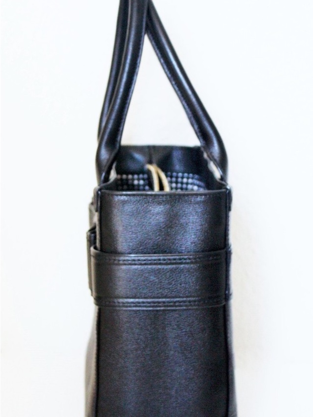 Kate Spade Black Leather Bow Satchel - Picture 5 of 8
